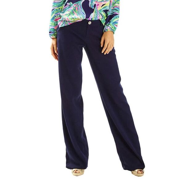 Lilly Pulitzer Blue Pants | Size 2 - Picture 4 of 6